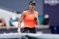 Sorana Cirstea at the 2023 Miami Open.